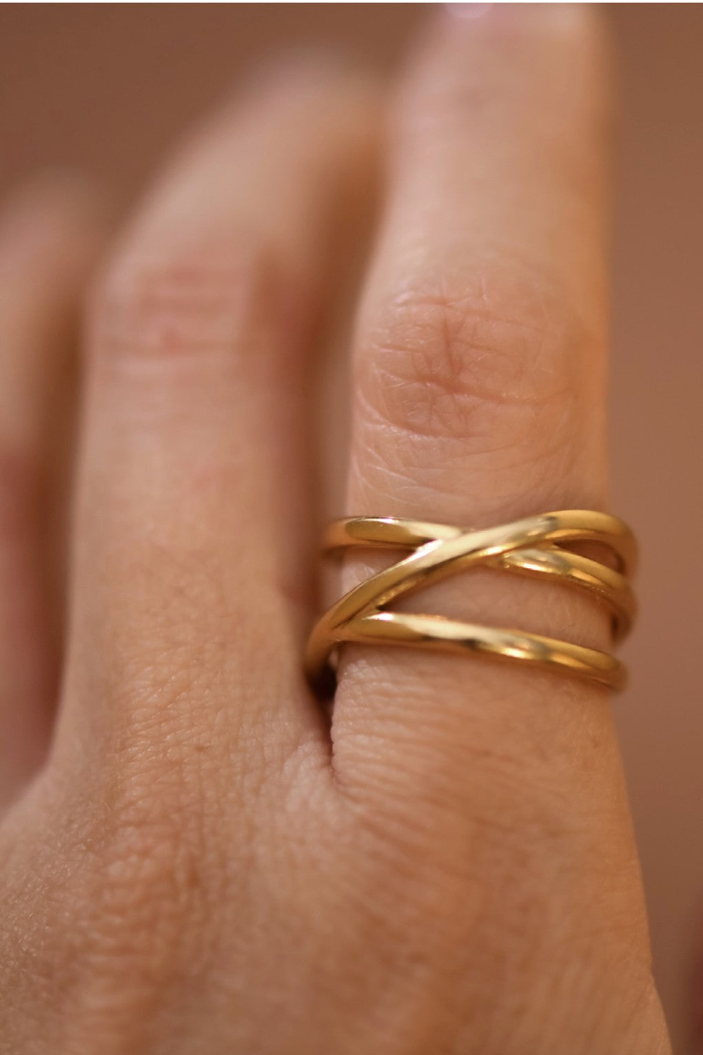 Non-Tarnish Adjustable Ring