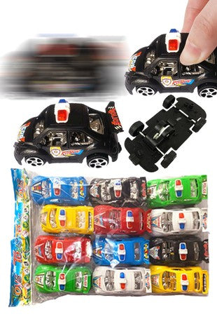 Police Car Pull Back Toy