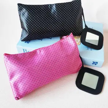 Polka Dot Cosmetic Bag