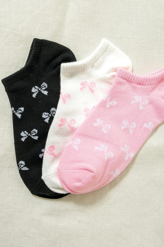Ribbon Printed Socks