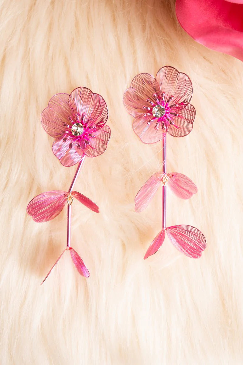 Rose Bronte Blooms Earrings