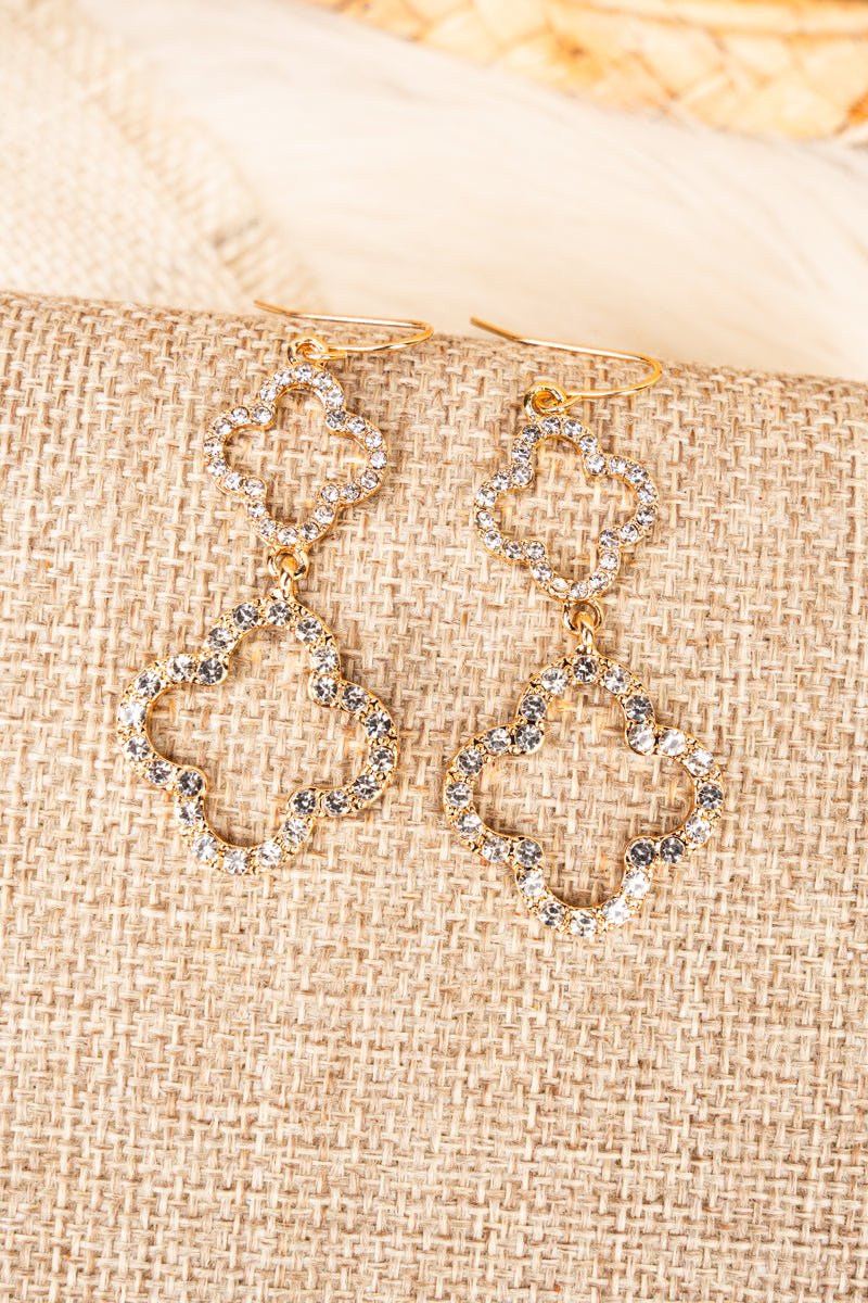 See You There Quatrefoil Earrings