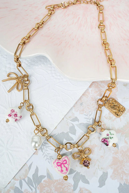 Shine Luxe Bouquet Memory Necklace