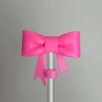 Straw Topper - Bow