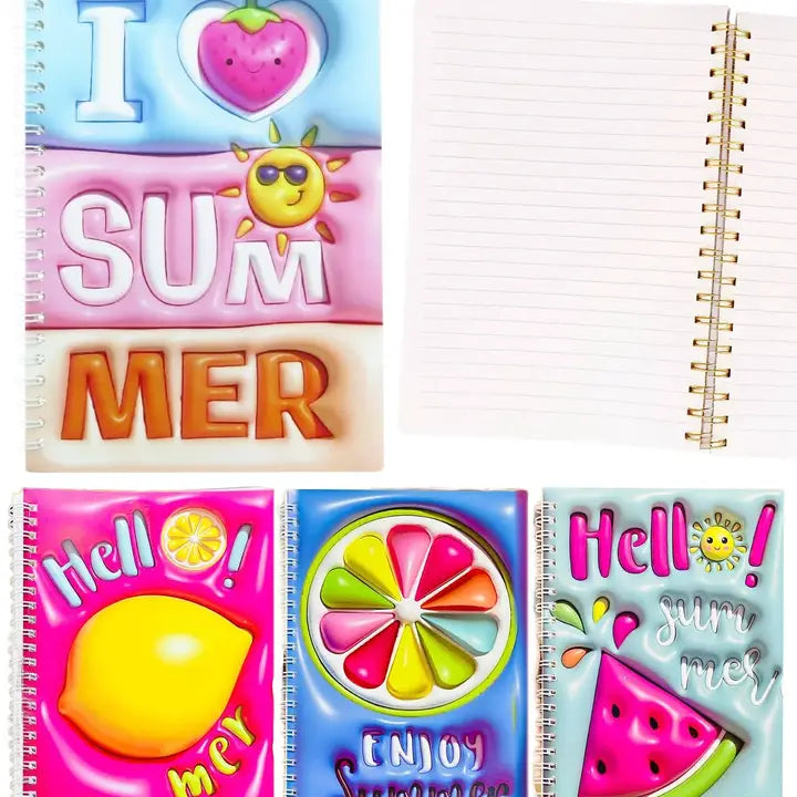 Summer Vibes Spiral Notebook