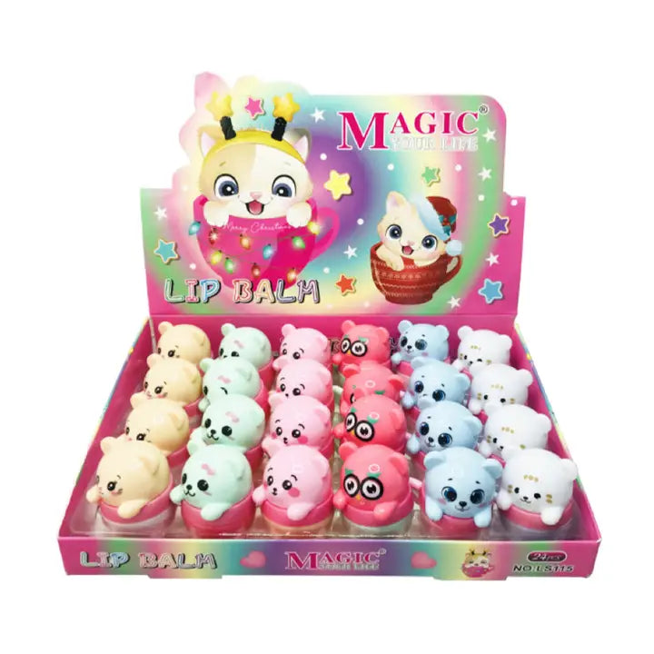 Teddy Bear Lip Balm