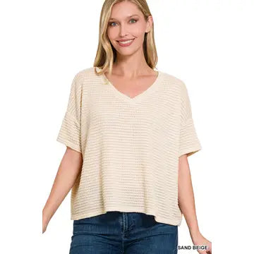 Textured Summer Sweater