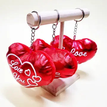 Valentine Plush Key Chain