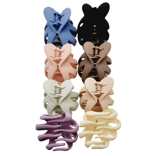 Wavy Heart Maxi Hair Claw Clip