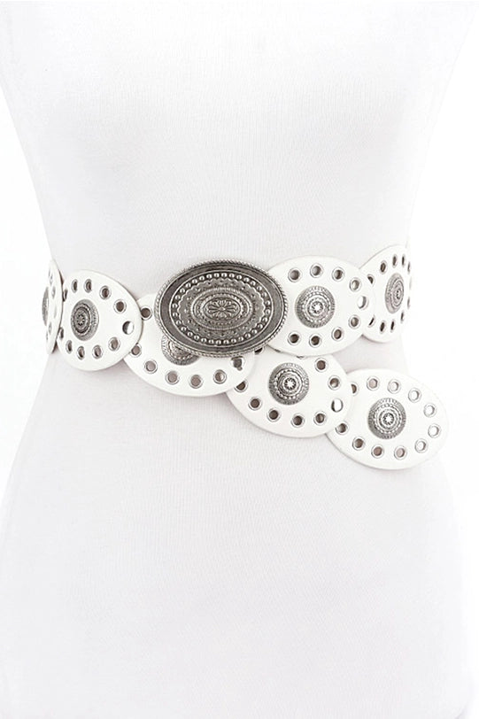 Western Concho Fashion Belt