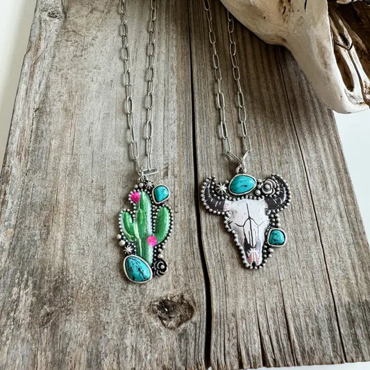 Western Pendant Necklace