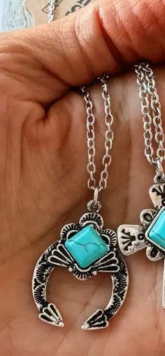 Western Squash Blossom Necklace