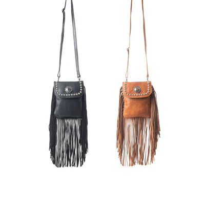 Wild Noir Leather Bag