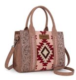 Wrangler Tooled Aztez Conceal Carry Tote