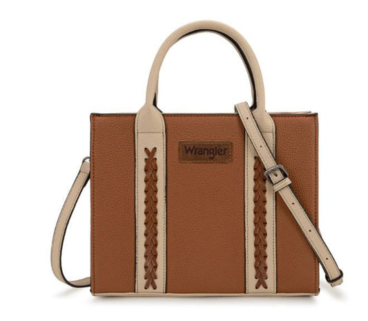 Wrangler Whipstitch Tote/Crossbody
