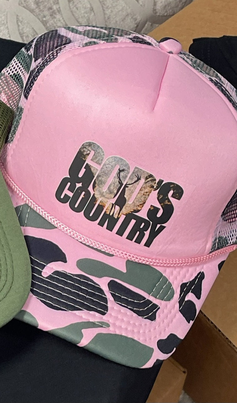 Camo God's Country Hat