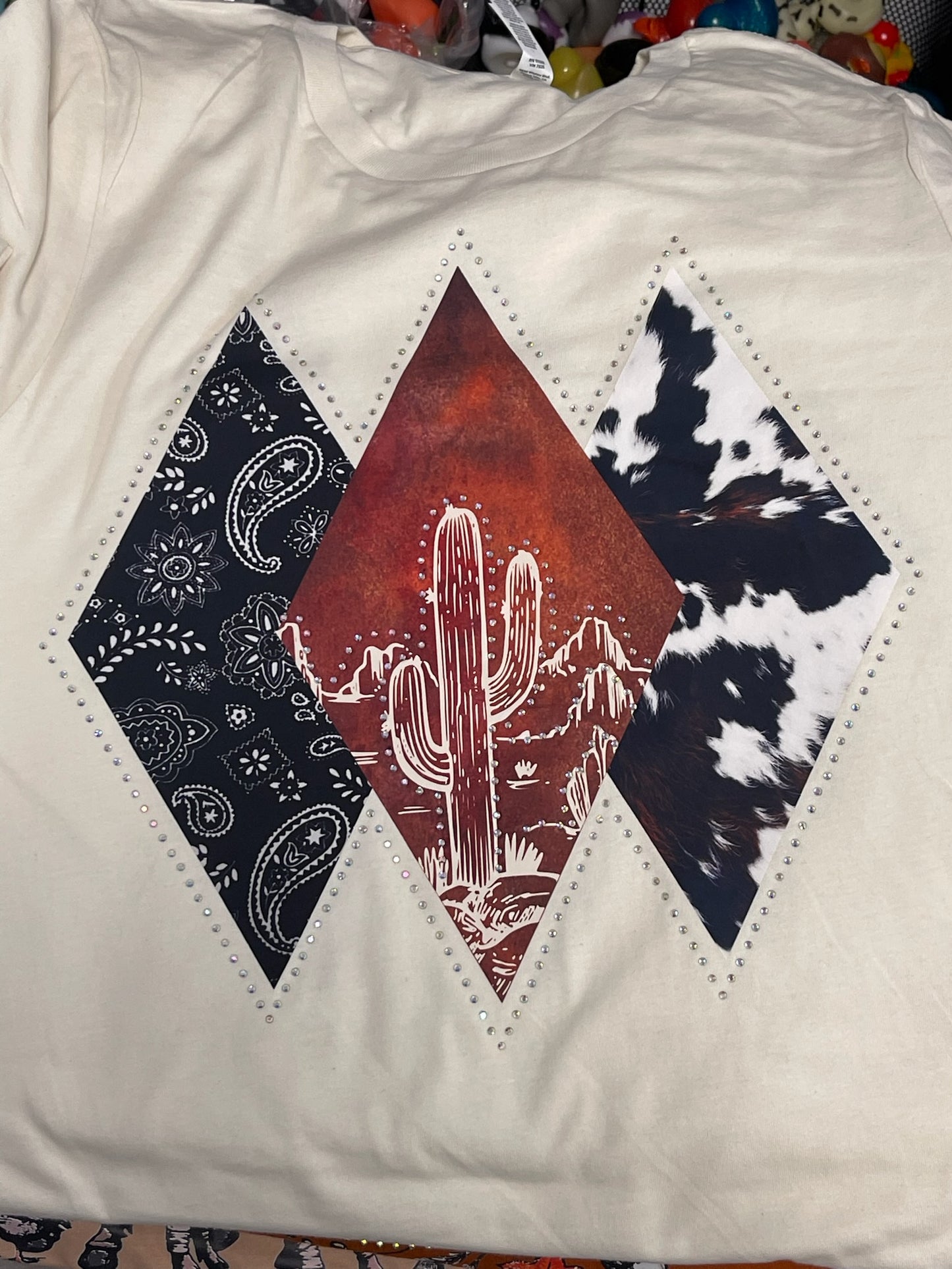Bling 3 Diamond Tee