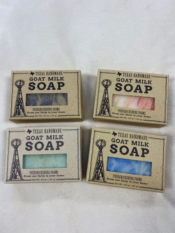 Fredericksburg Farms Goat Milk Bar Soap Texas Bluebonnet 4.5 oz