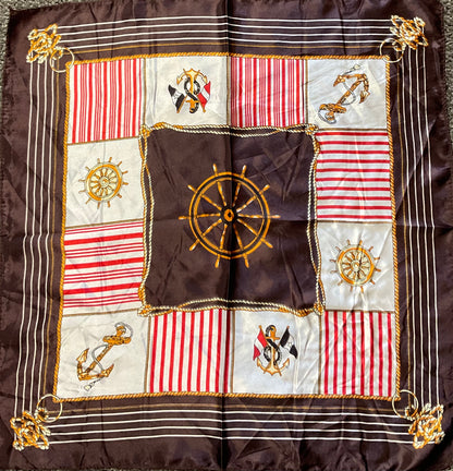 Printed Satin Scarf