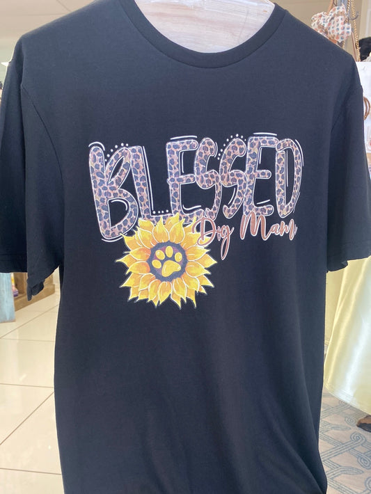 Blessed Dog Mom Tee