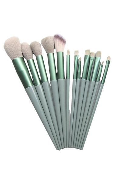 13 Pc Makeup Brush Set