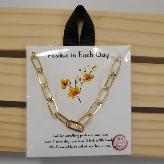 Positive Each Day Necklace