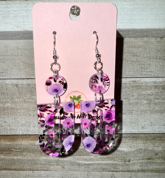 SHD Purple Floral U