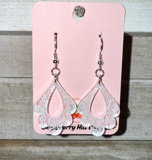 SHD Lace white teardrop