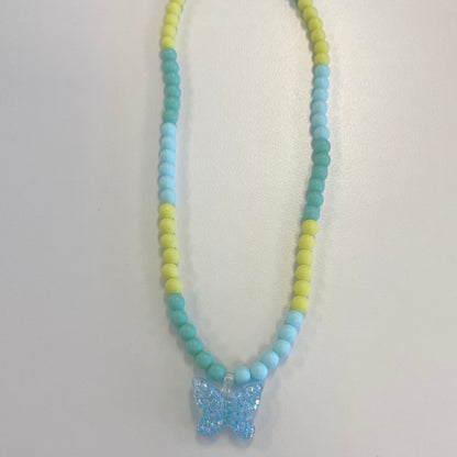 Butterfly Bead Necklace