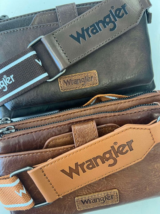 Wrangler Dual Zipper Crossbody