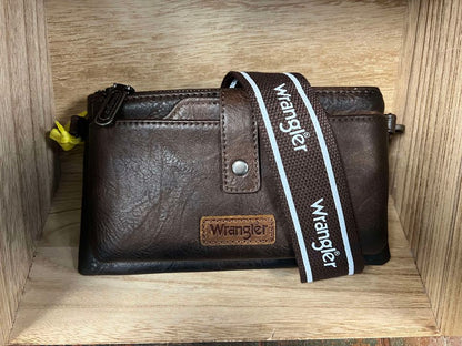 Wrangler Dual Zipper Crossbody