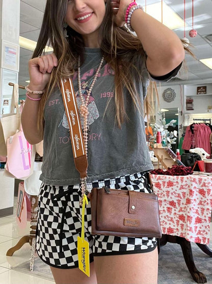 Wrangler Dual Zipper Crossbody
