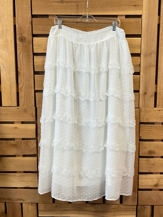 Swiss Dot Maxi Skirt