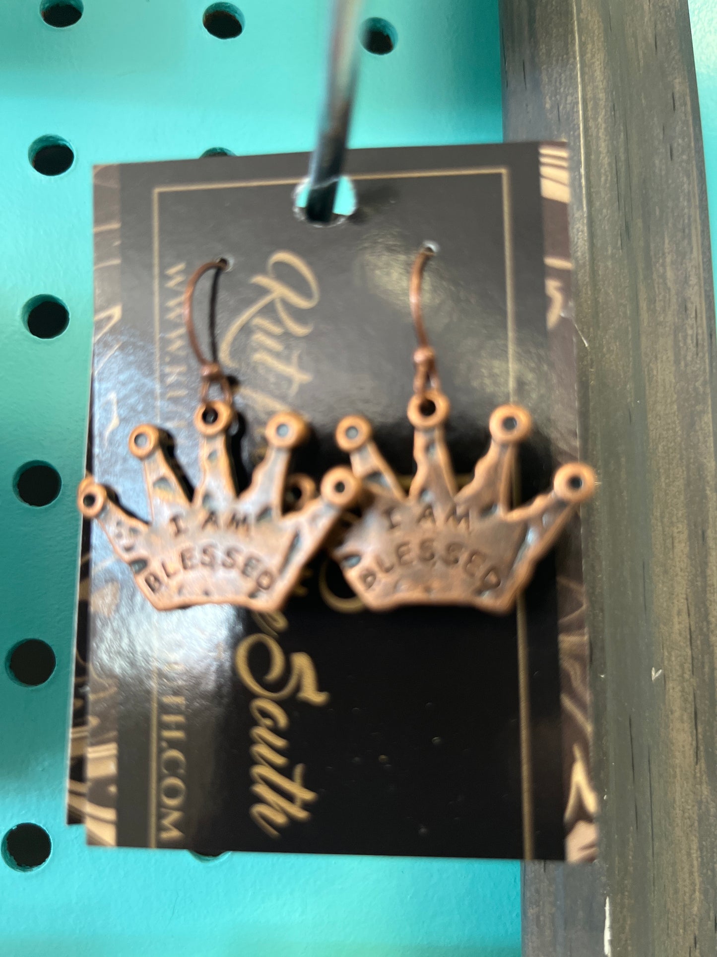 KS Blessed Crown Earrings
