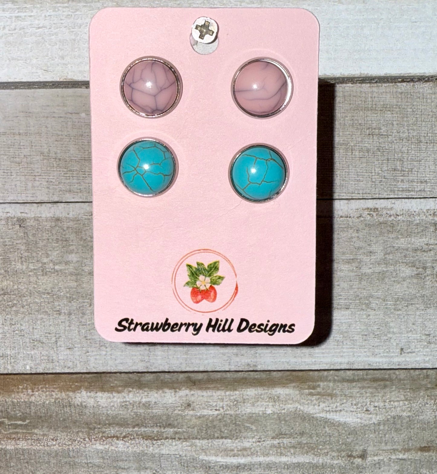 SHD Faux Turquoise studs
