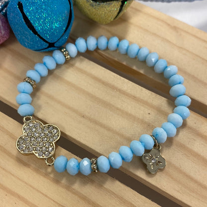 Flower Bead Bracelet