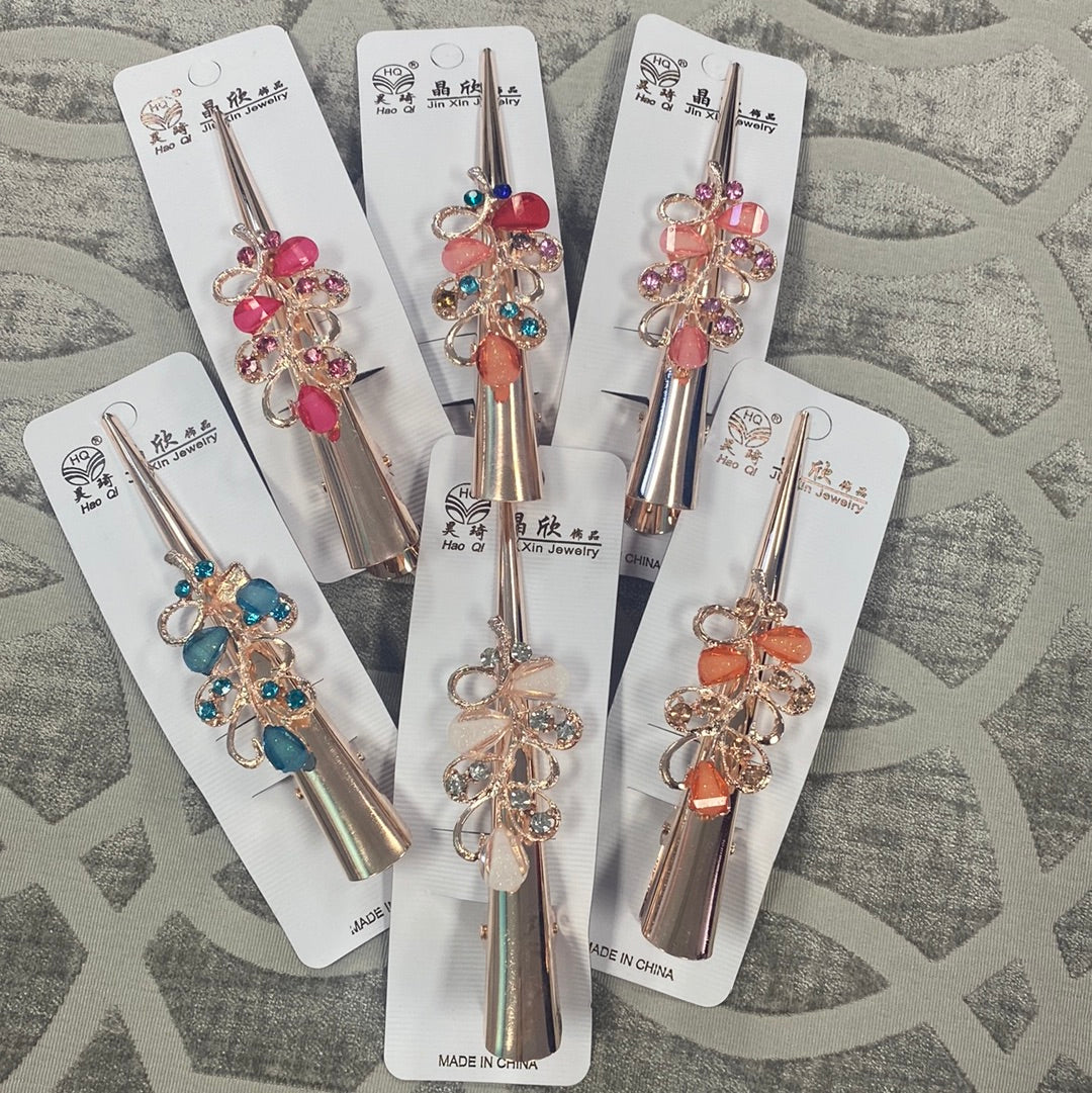 Fashionista Floral Hair Pin