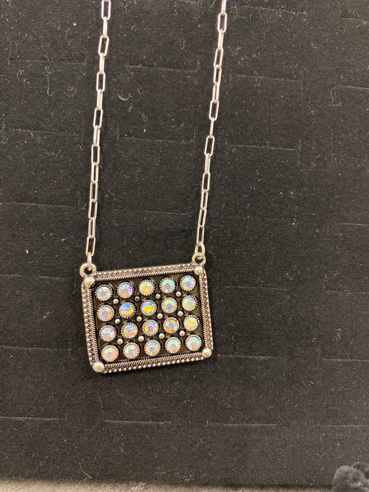 Blingy Square Necklace