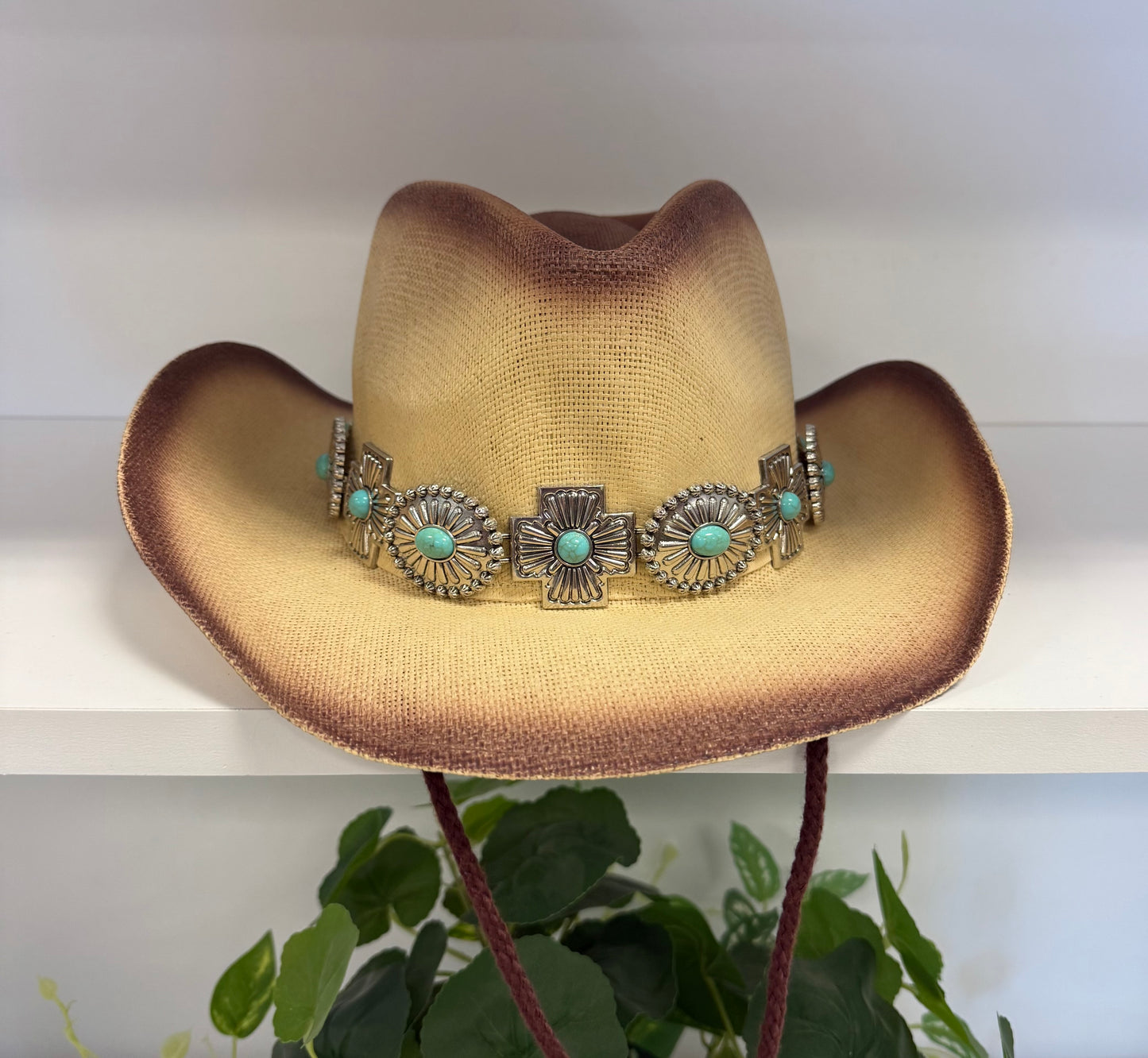 Concho Banded Hat