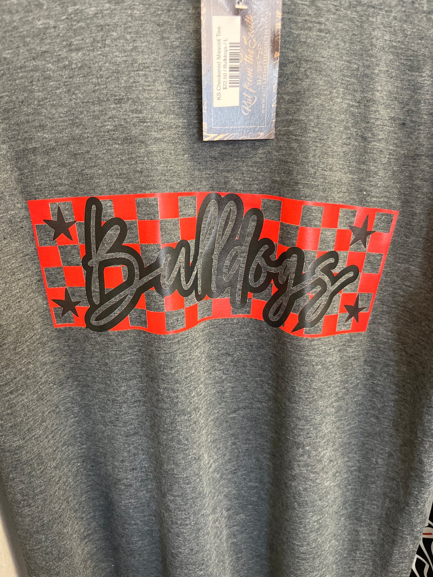 KS Checkered Mascot Tee