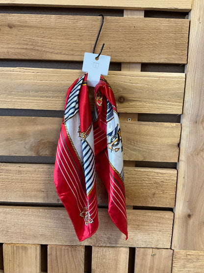 Printed Satin Scarf