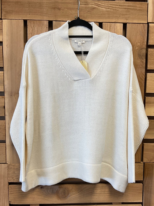 V Neck Pullover Knit Sweater