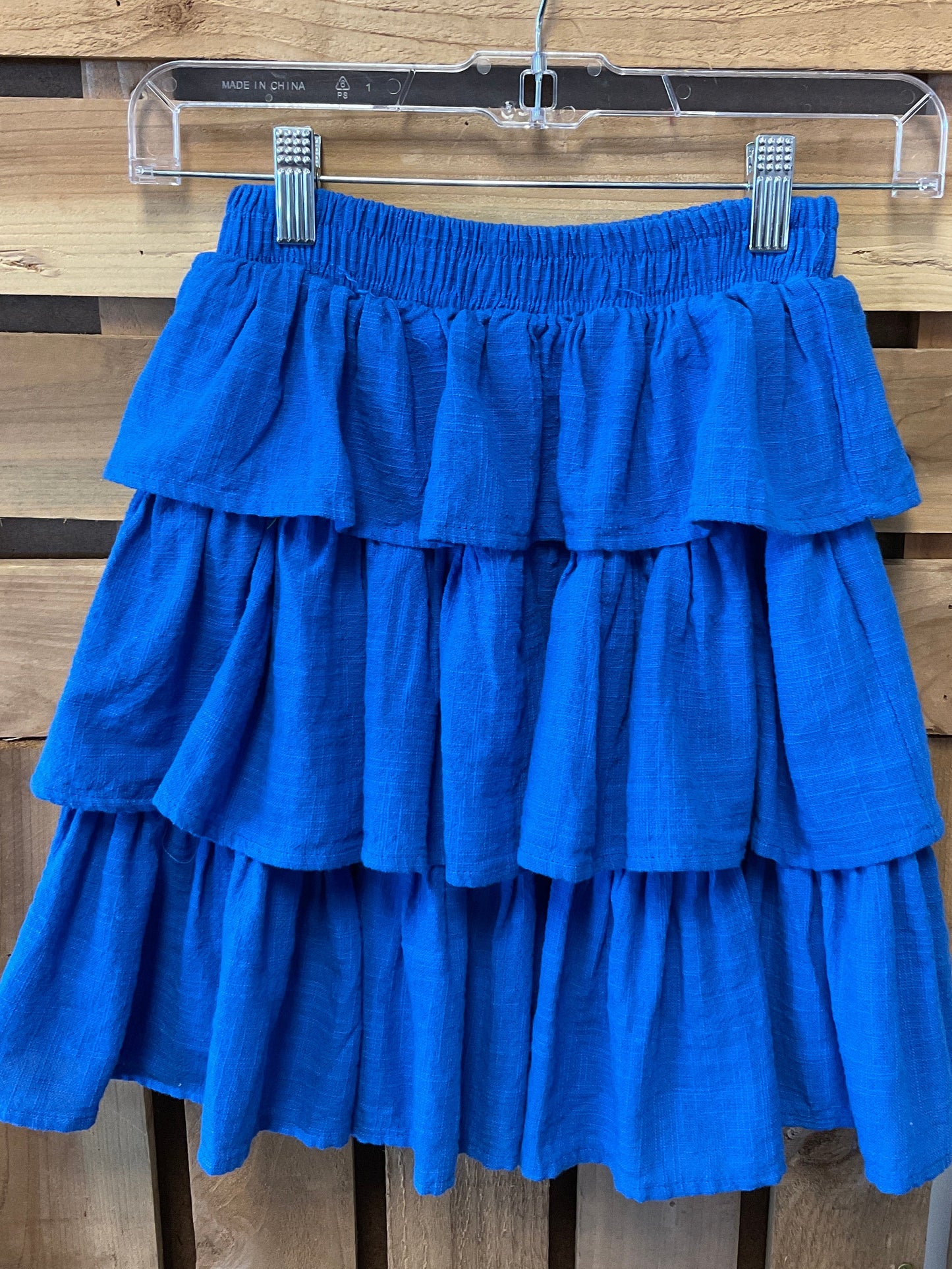 Ruffle Tiered Mini Skirt