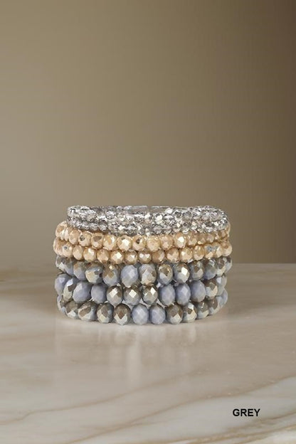 7 Layer Beaded Bracelet