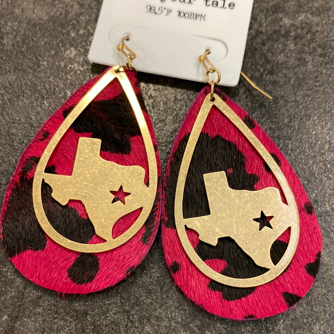 Texas Leo Trace Earrings