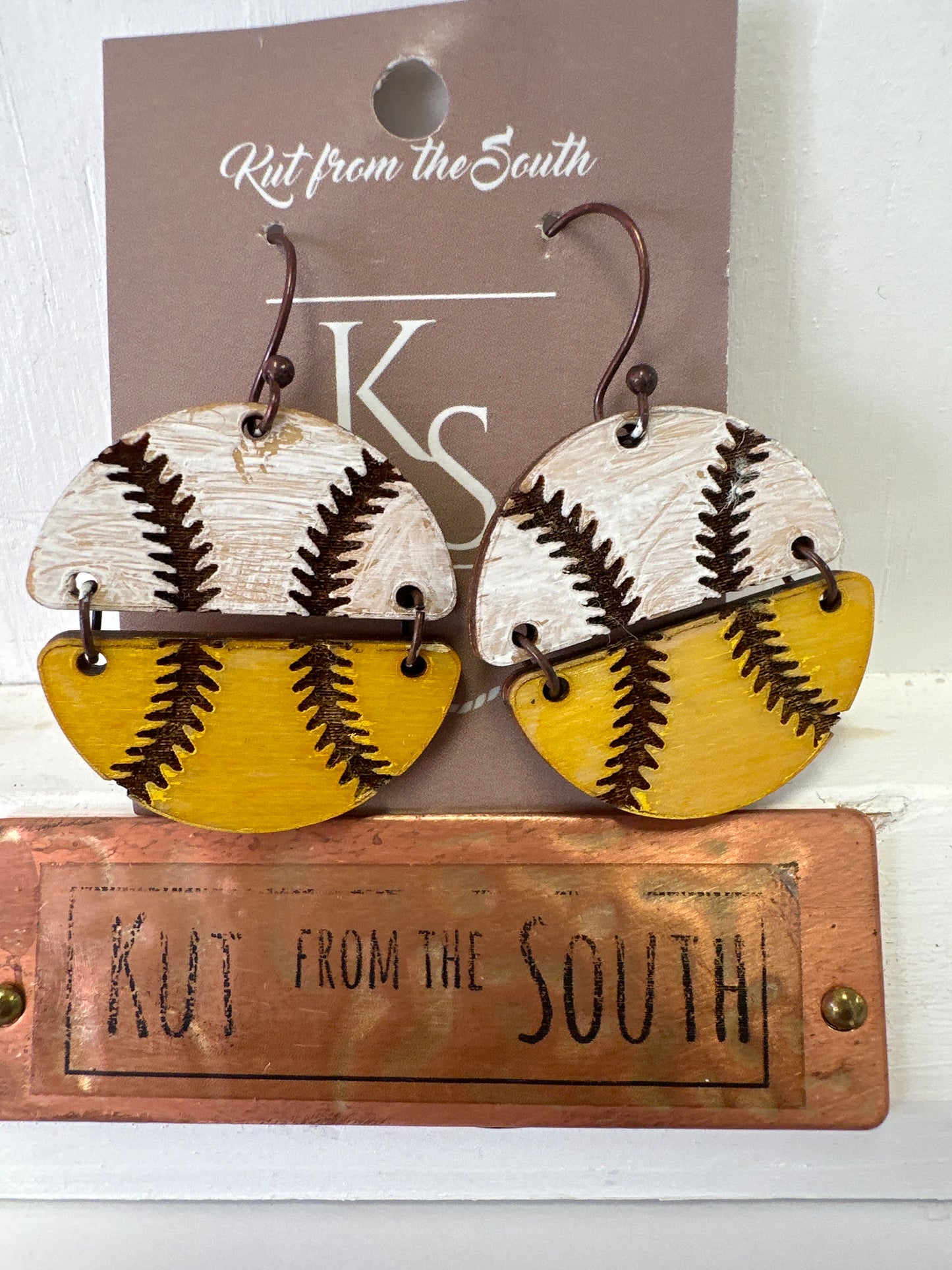 KS Split Ball Earrings