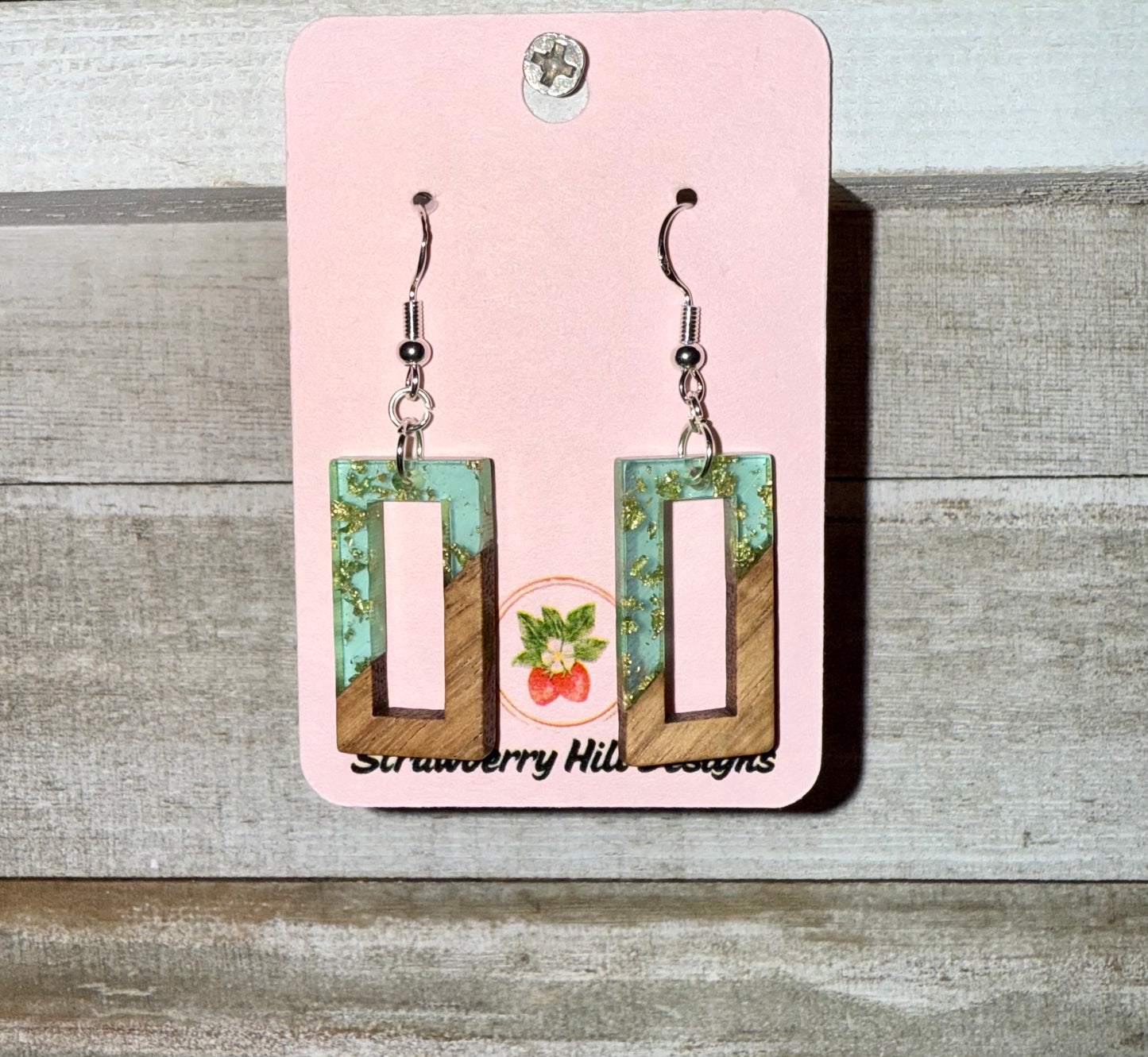 SHD Open Square Resin/Wood