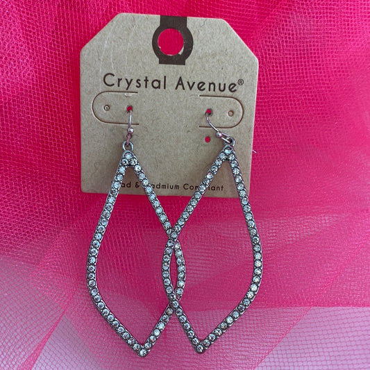 Silver Teardrop Earrings