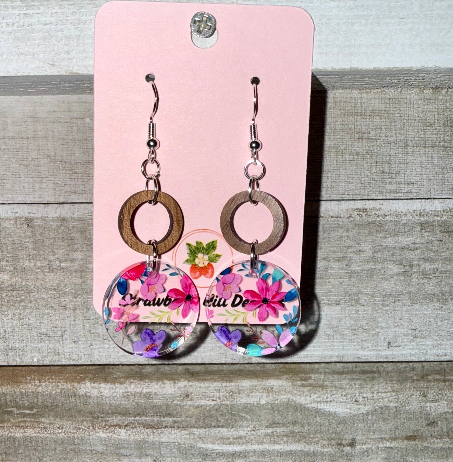 SHD Round Flower Dangle