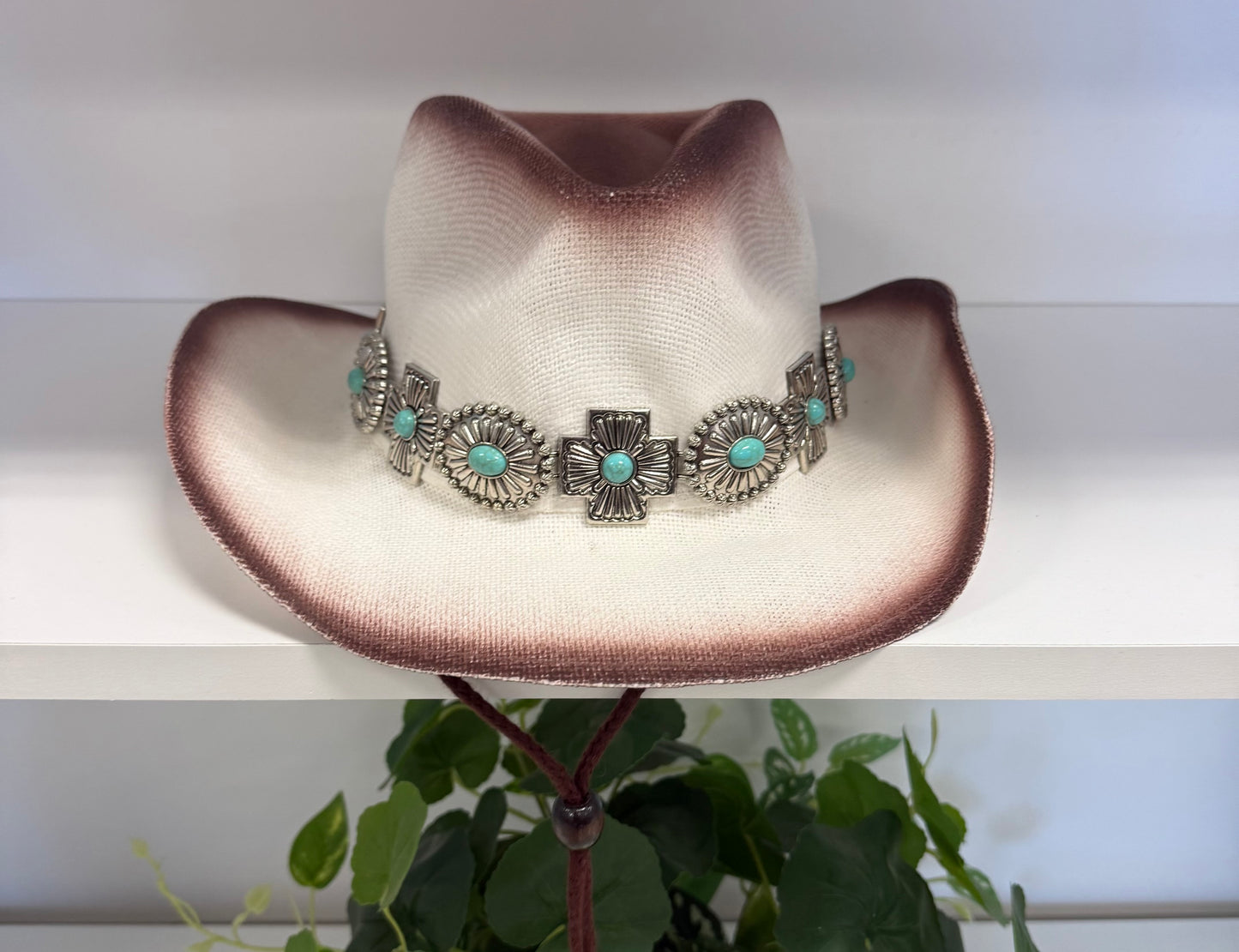 Concho Banded Hat